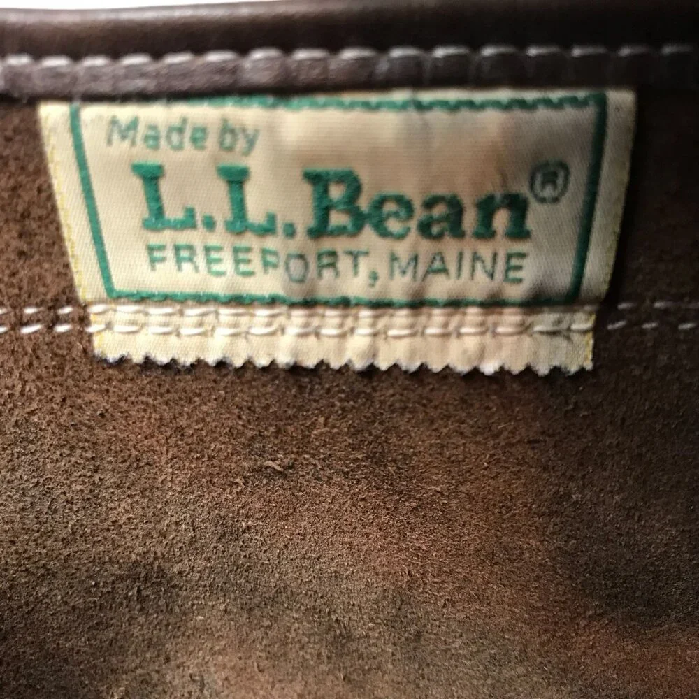 L.L. Bean Maine Hunting Duck Boots Mens 7 Waterproof Leather/Rubber Made In USA